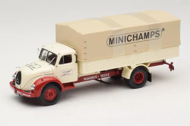 Minichamps Magirus Deutz S7500 Truck Jupiter Pritsche 1:43 141022